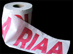 RIAA toilet paper