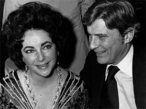 Elizabeth Taylor (Left) and John Warner