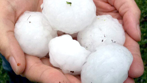 FRANCE-WEATHER-HAIL