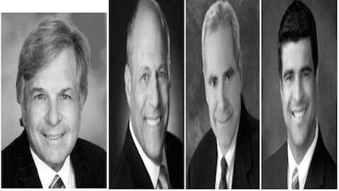 From left: Corwin, Hoffman, Berman, Riguera