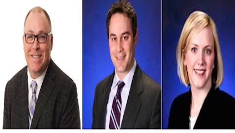 From left: Sherman, Morley, and Krewson.