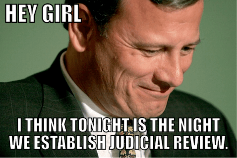 SCOTUS judicial review