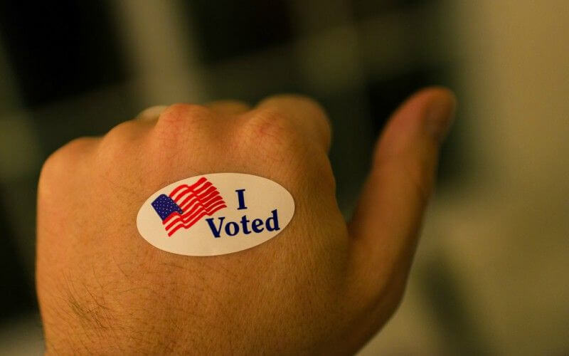 I voted
