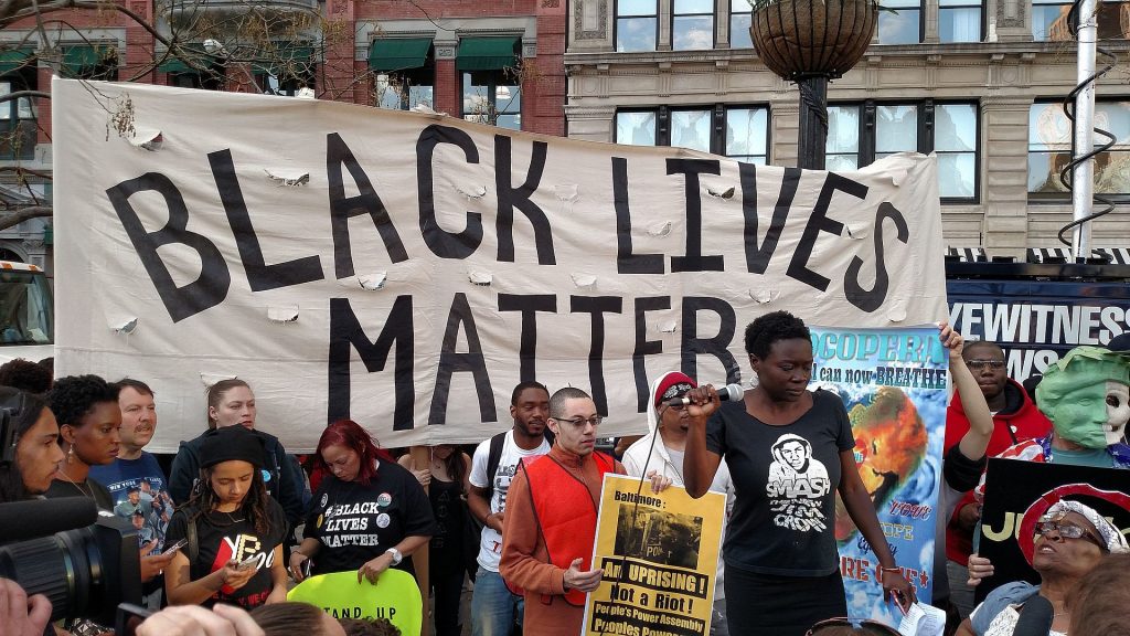Black Lives Matter protest at Union Square, Manhattan Photo by The All-Nite Images