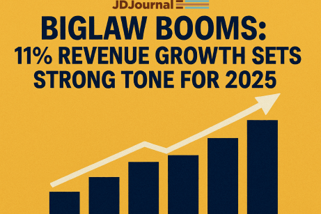 BigLaw Revenue Soars in 2025: What’s Behind the 11% Mid-Year Surge