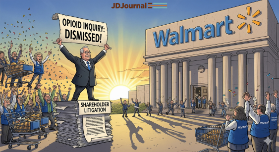 Walmart Triumphs in Shareholder Litigation Over Opioid Inquiry