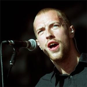 Coldplay singer Chris Martin