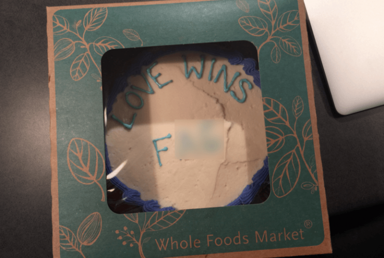 Lying Gay Pastor Drops Hate-Cake Lawsuit against Whole Foods