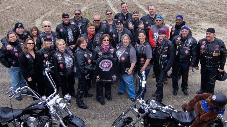 Bikers Provide Emotional Support for Abused Children in Court Bikers Provide Emotional Support for Abused Children in Court