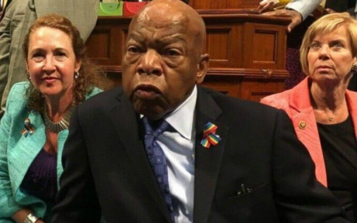 Democrats sit-in