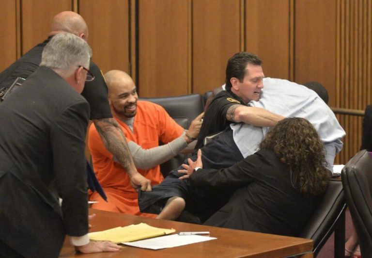 Father of Murdered Teen Attacks Smirking Killer in Court Father of Murdered Teen Attacks Smirking Killer in Court