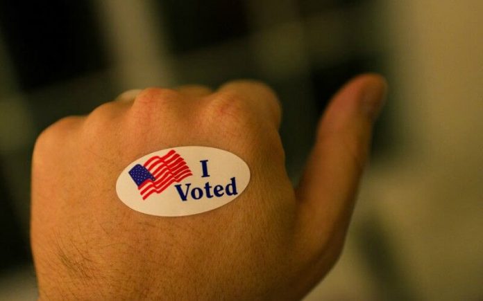 I voted