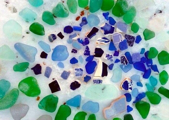 Glass beach