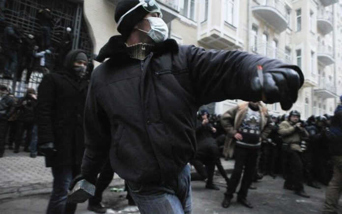 protester