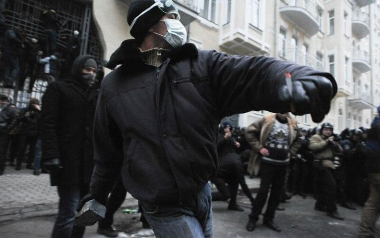 protester