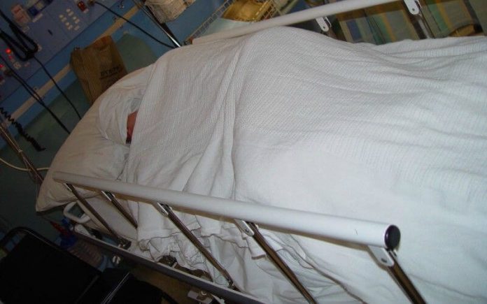 patient in hospital