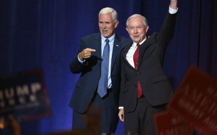 Pence and Sessions