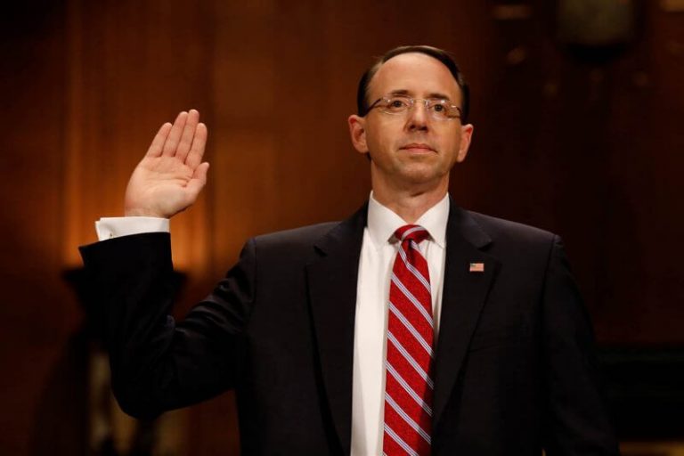 Who is Deputy Attorney General Rod Rosenstein?