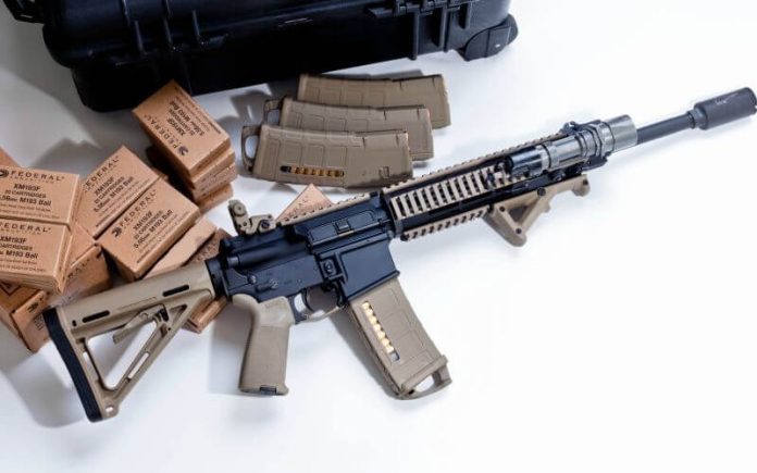 AR-15 rifle