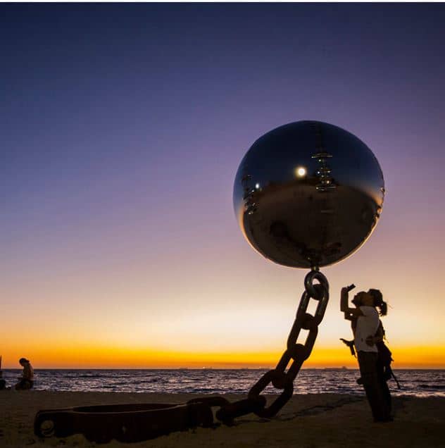 Floating Ball of Steel