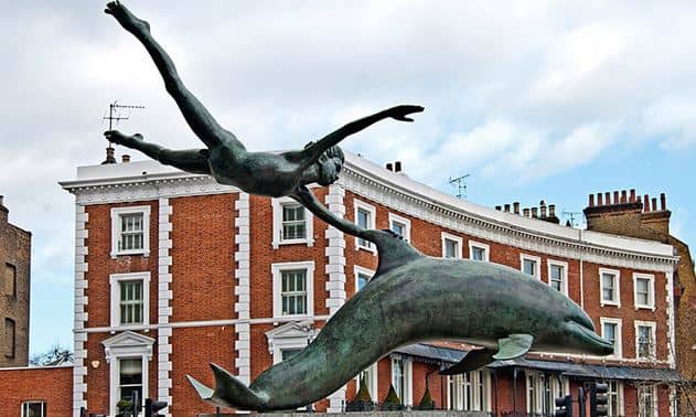 Boy with Dolphin