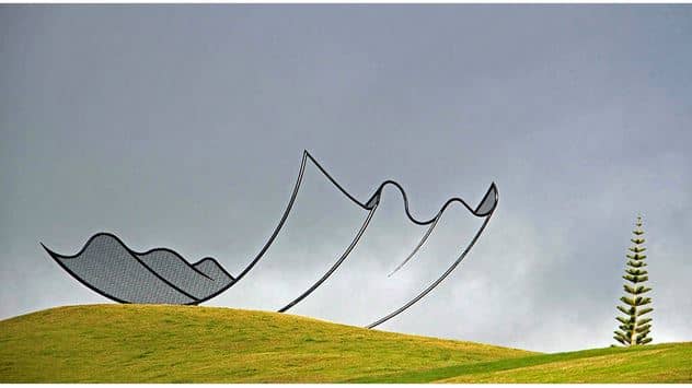 "The Farm" Statue in New Zealand
