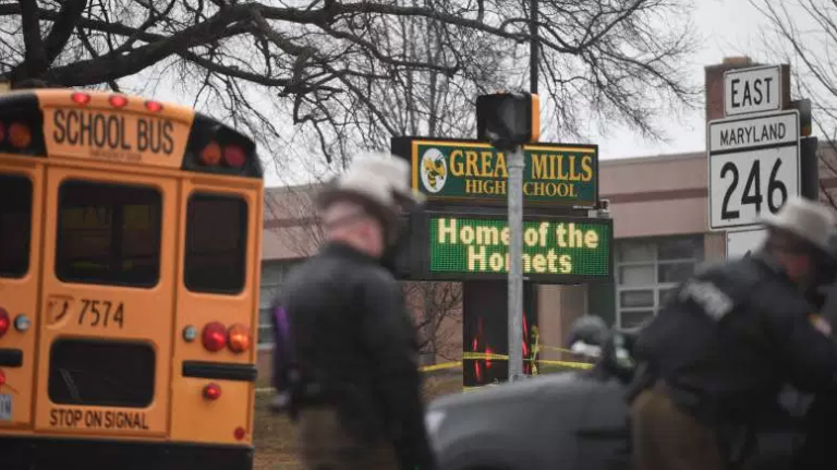 Two Students Shot at Maryland High School