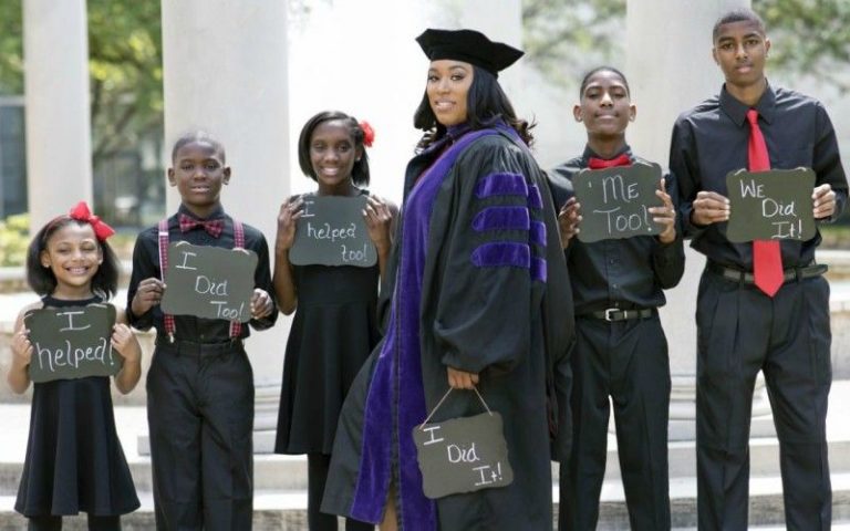 Single Mom of 5 Set to Graduate from Law School Single Mom of 5 Set to Graduate from Law School