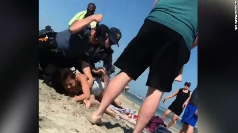 Viral Video: Police Officer Punches Underage Drinker on New Jersey Beach