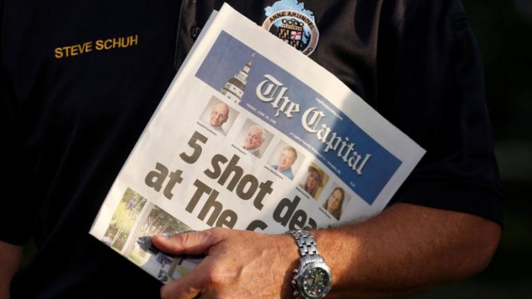 Jarrod Ramos Charged with Murdering Five Members of Capital Gazette Newsroom