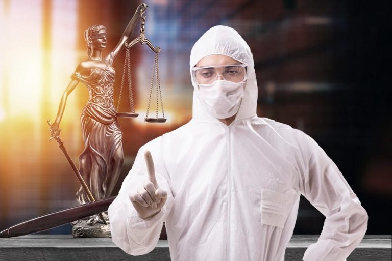 Florida Lawyer Wears Full Hazmat Suit to Court