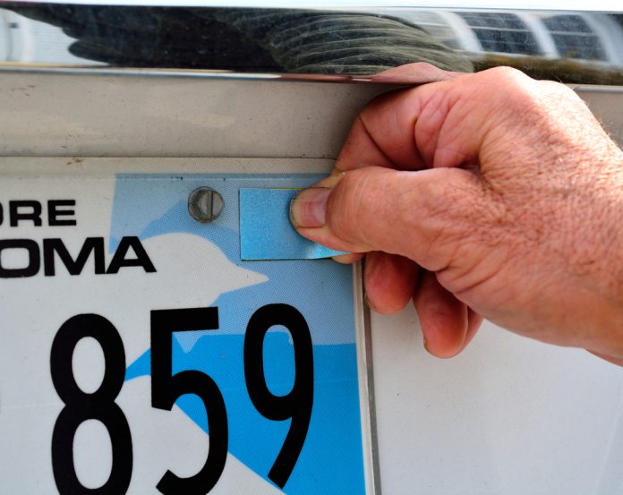 license plate