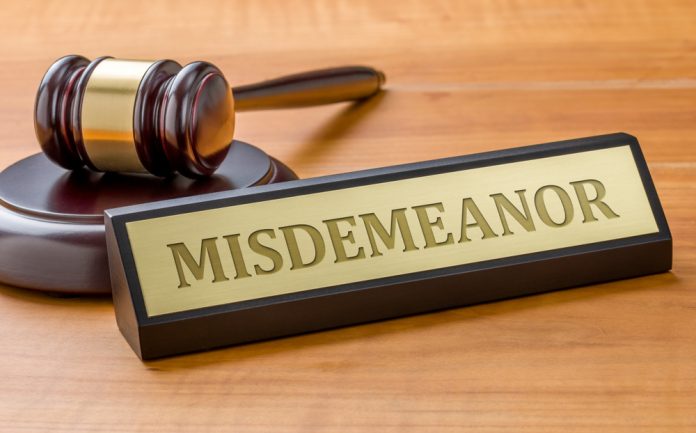 MISDEMEANOR