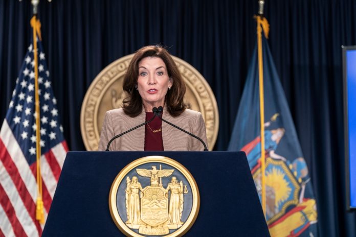 New York Governor Kathy Hochult