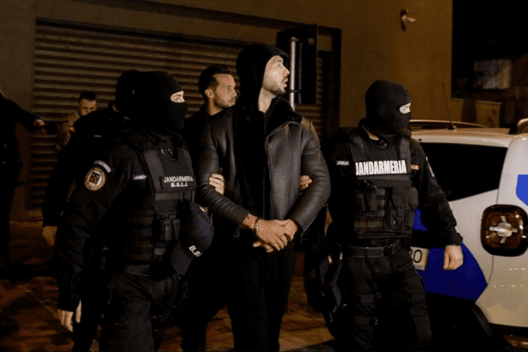 Former Reality TV Star Andrew Tate Faces Trafficking Charges in Romania Former Reality TV Star Andrew Tate Faces Trafficking Charges in Romania