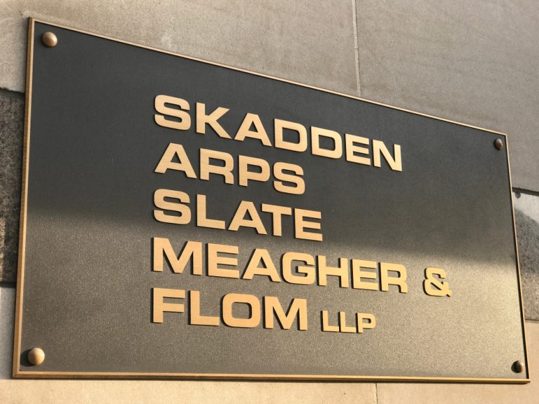 Skadden Announces Leadership Transition as Executive Partner Resigns After a Decade and a Half