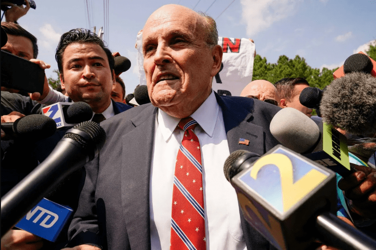 Giuliani’s Surrender in Georgia Expected to Boost Trump’s Poll Numbers, Says Legal Expert Giuliani’s Surrender in Georgia Expected to Boost Trump’s Poll Numbers, Says Legal Expert