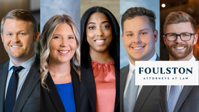 Foulston Siefkin LLP Expands Its Kansas Offices with Six New Associates Foulston Siefkin LLP Expands Its Kansas Offices with Six New Associates