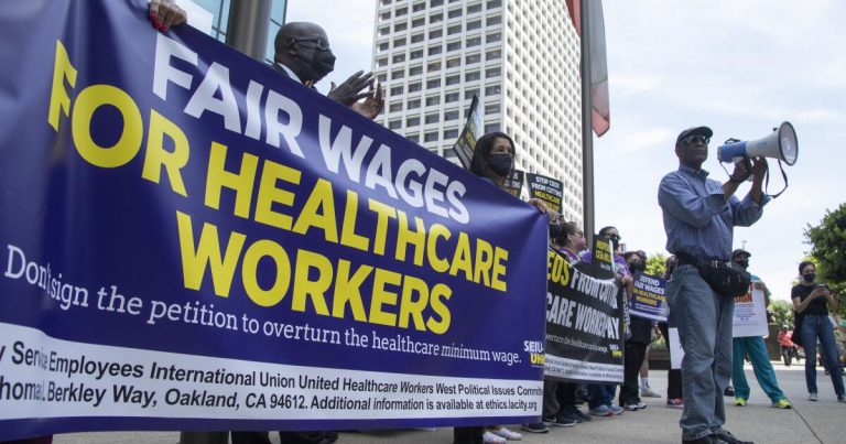 California’s New Minimum Wage Law for Health-Care Workers: A Catalyst for Change California’s New Minimum Wage Law for Health-Care Workers: A Catalyst for Change