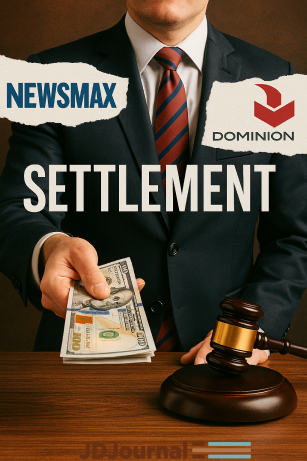 Newsmax Agrees to $67 Million Settlement in Dominion Defamation Case, Citing Unfair Trial