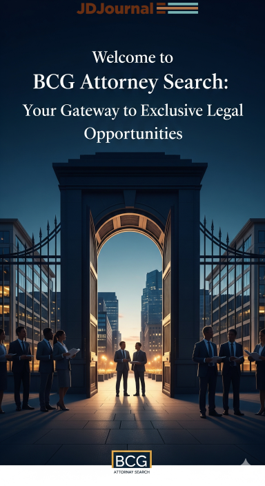 Welcome to BCG Attorney Search: Your Gateway to Exclusive Legal Opportunities