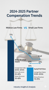 2024–2025 Partner Compensation Trends — Midsize vs. Small Law Firms